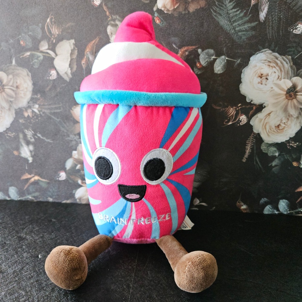 BMI Snack‎ Ums BRAIN FREEZE Slushie Plush Funny Goodie Stuffed Toy